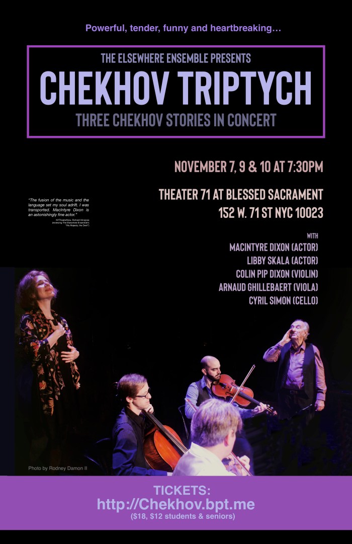 Chekhov NYC Nov 2018 poster for website